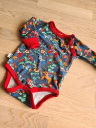 Ekologisk body med dalahästar - 7 motiv!