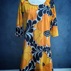 Ekologisk A-linjeformad klänning