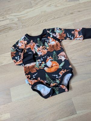Ekologisk body med skogens djur