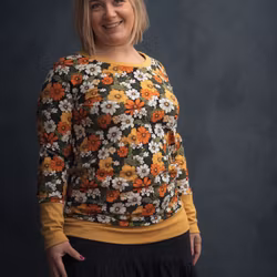 Ekologisk tröja med lös passform