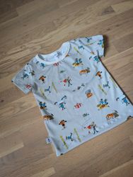 Ekologisk T-shirt/Tröja med Pippi på cirkus