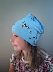 Mössa med Pippi Långstrump på de sju haven