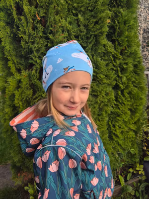 Mössa med Pippi Långstrump vinterlek