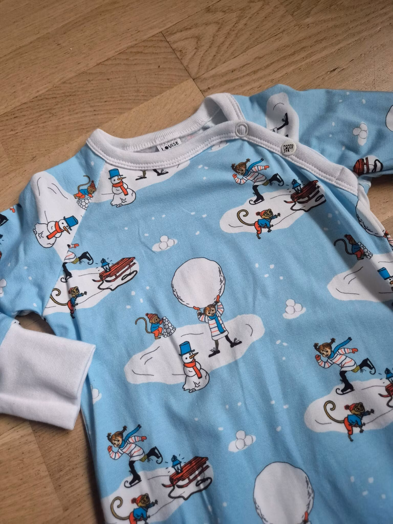 Ekologisk heldress Pippi Långstrump vinterlek