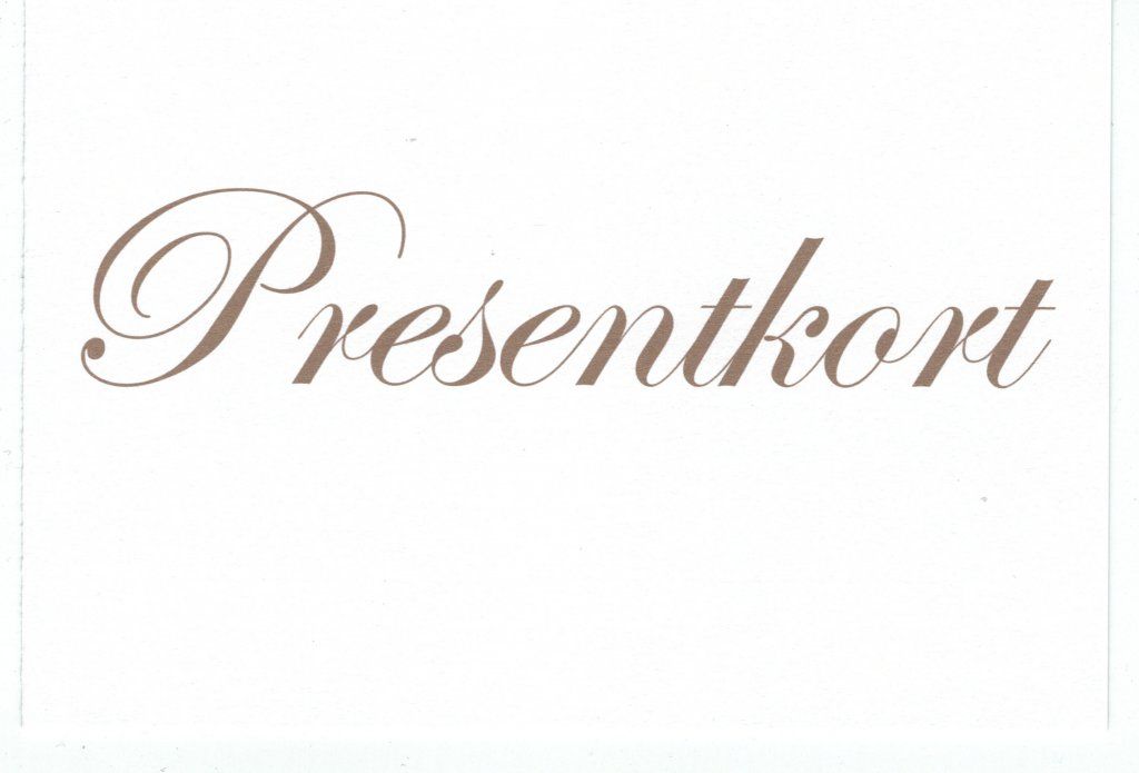 Presentkort
