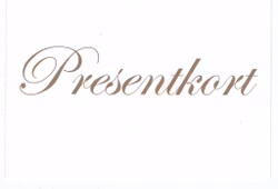 Presentkort