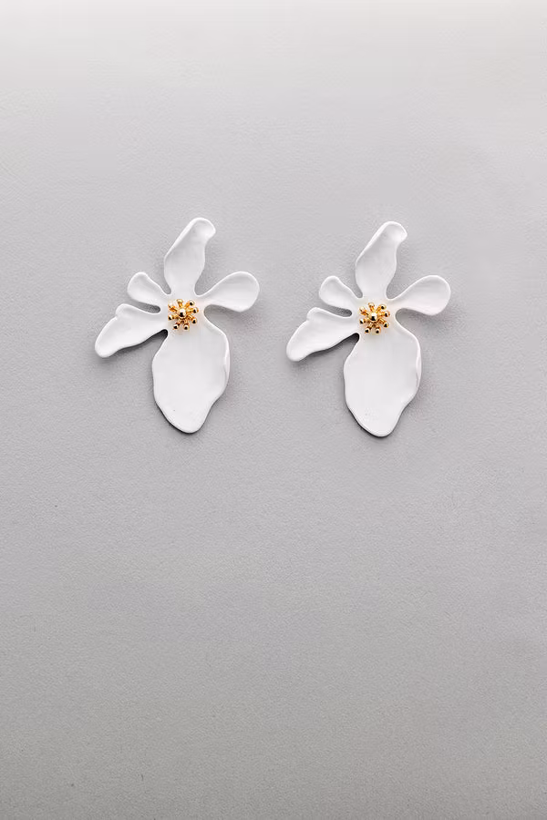Flower earrings