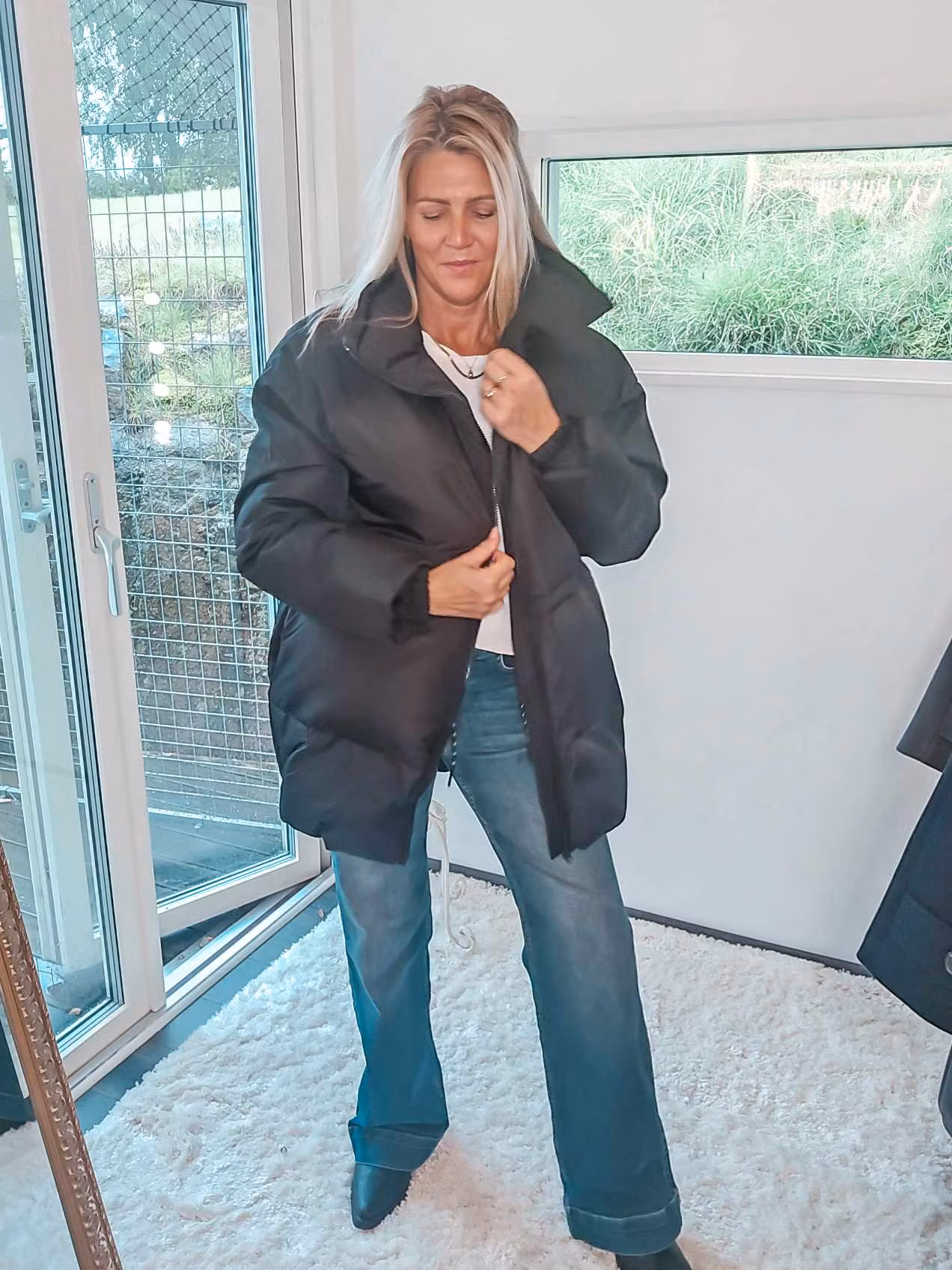 Devon midi jacket