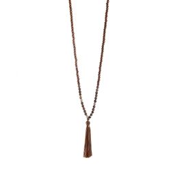 Halsband med tofs