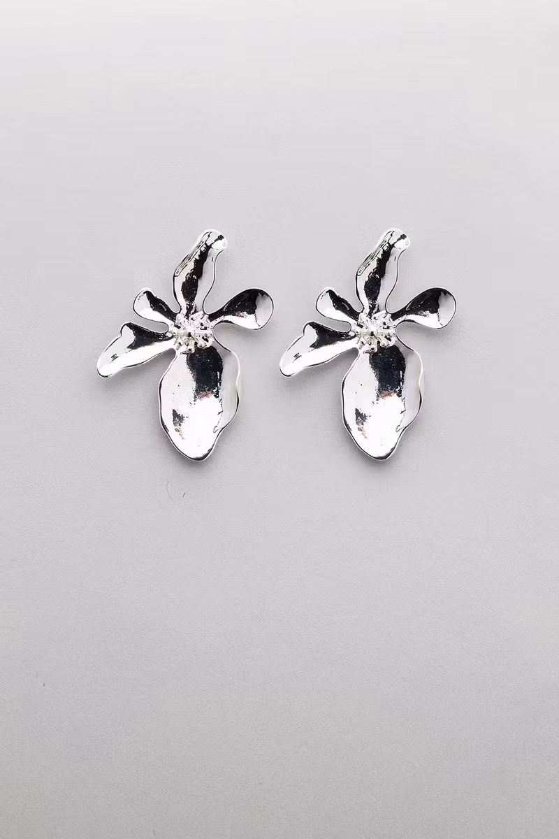 Flower earrings