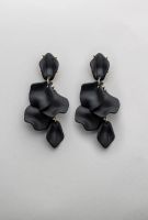 Leaf earrings clips