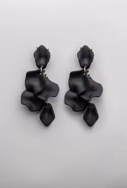 Leaf earrings clips