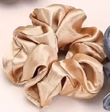 Satin scrunchie