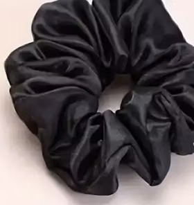 Satin scrunchie