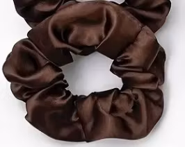 Satin scrunchie