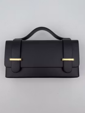 Clutch with chain strap