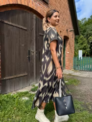 Elna leather handbag