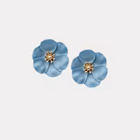 Flower small earrings
