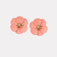 Flower small earrings