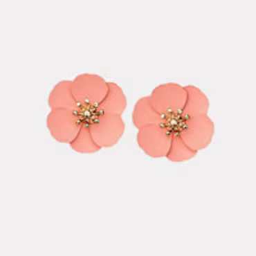Flower small earrings
