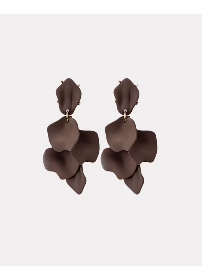 Leaf Earrings Matt