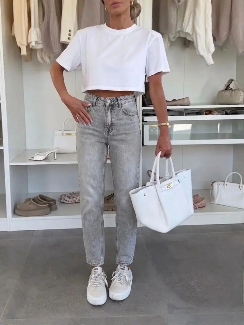 Jeans Mom Fit Stretch