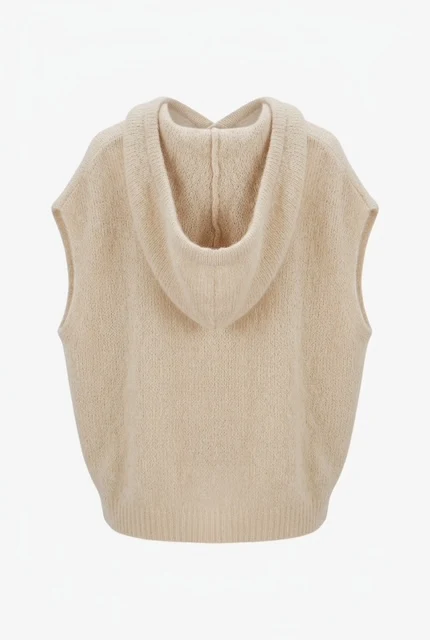 Zoé - Mohair Hoodie Vest