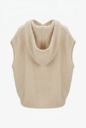 Zoé - Mohair Hoodie Vest