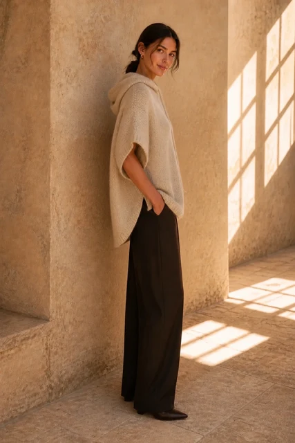 Zoé - Mohair Hoodie Vest