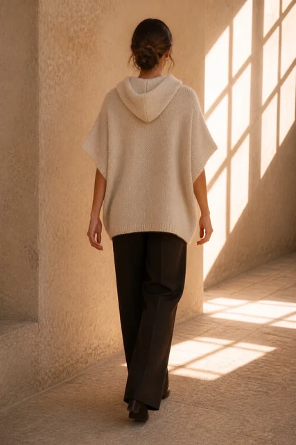 Zoé - Mohair Hoodie Vest