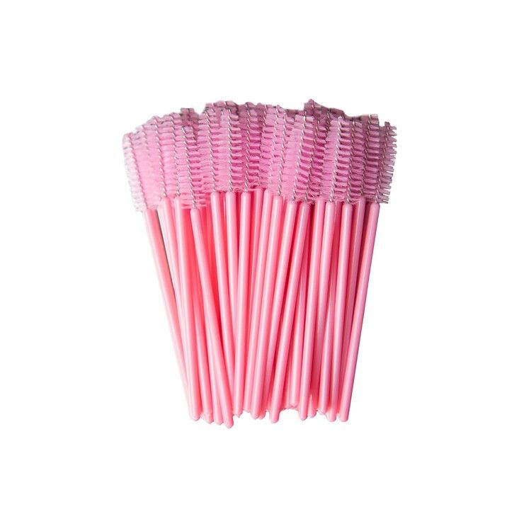 Fransborstar "Rosa" 50-pack