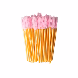 Fransborstar "Rosa/Guld" 50-pack