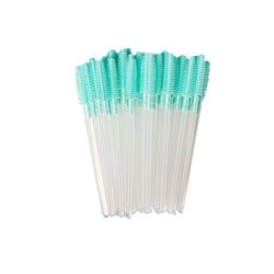 Fransborstar Silikon "Turkos" 50-pack