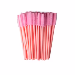 Fransborstar Silikon "Rosa" 50-pack