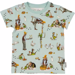 T-shirt Pettson och Findus mint Geggamoja