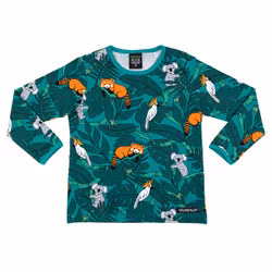 Villervalla Animalprint Grön