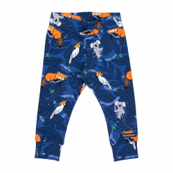 Villervalla Animalprint byxa blå