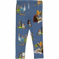 Geggamoja findus leggins blå