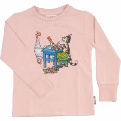 Geggamoja Findus tröja rosa