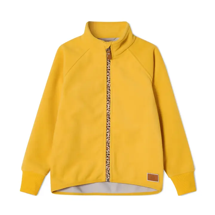 Vindfleece jacka The striped cat gul