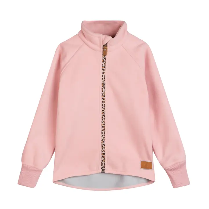 Vindfleece jacka The striped cat rosa