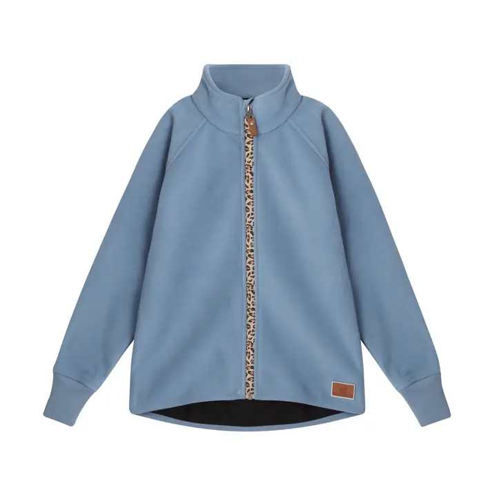 Vindfleece jacka The striped cat blå