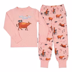 Geggamoja 2 delad Mamma mu pyjamas rosa