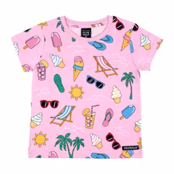 Villervalla summerday T-shirt rosa