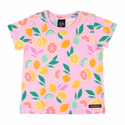 Villervalla lemon bliss t-shirt rosa