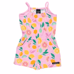 Villervalla jumpsuit lemon bliss rosa