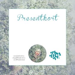 Presentkort på konst