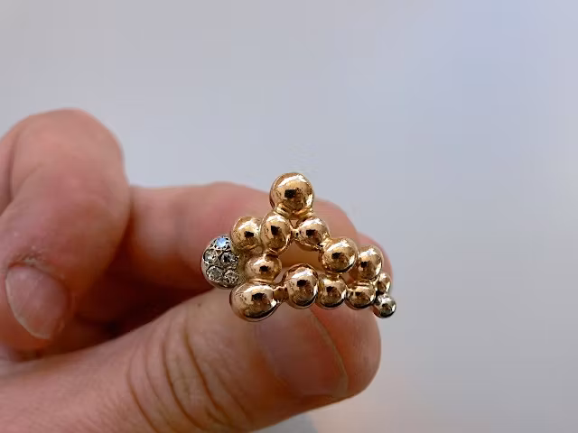 GULDRING av gammalt guld