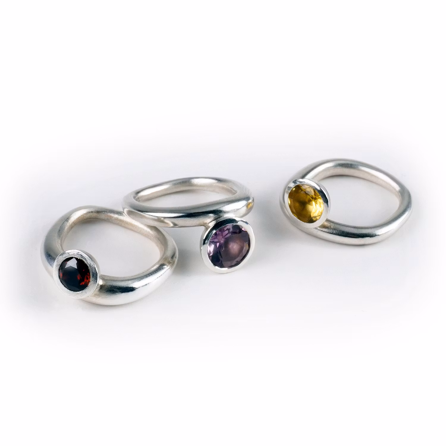 Ö-Ring med citrin