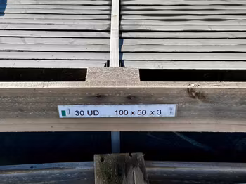 Svart Vega Flammad Mark: 1000 x 500 x 30 mm